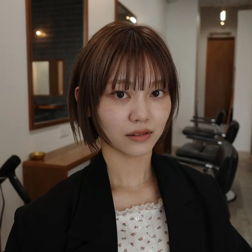 久屋大通/ 切りっぱなしボブの掲載