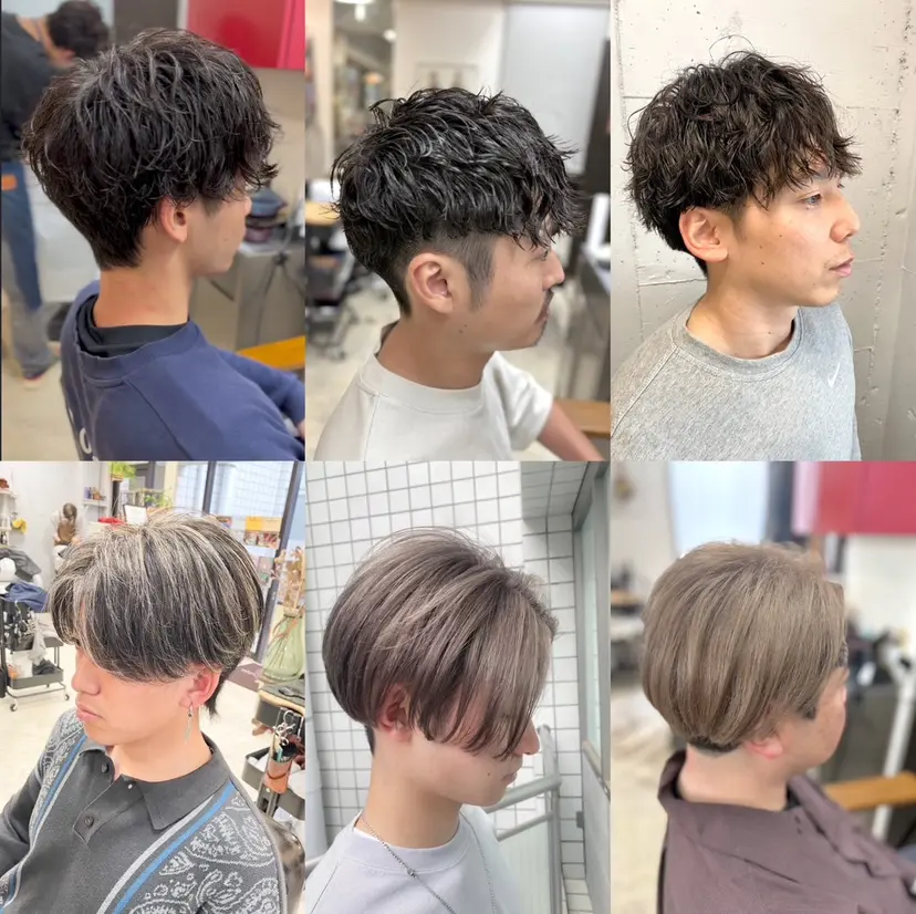 メンズ特殊パーマ/ 似合わせカットの掲載