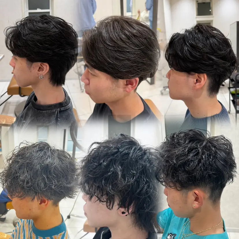 メンズ特化フェザー パーマ🚗タケシの掲載