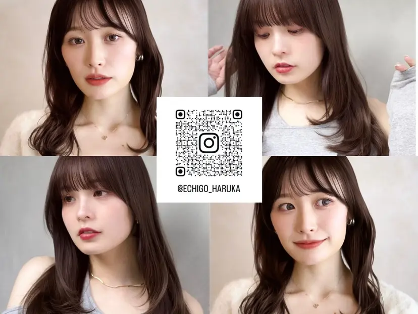 越後 遥/ 透明感カラー🪞🤍の掲載