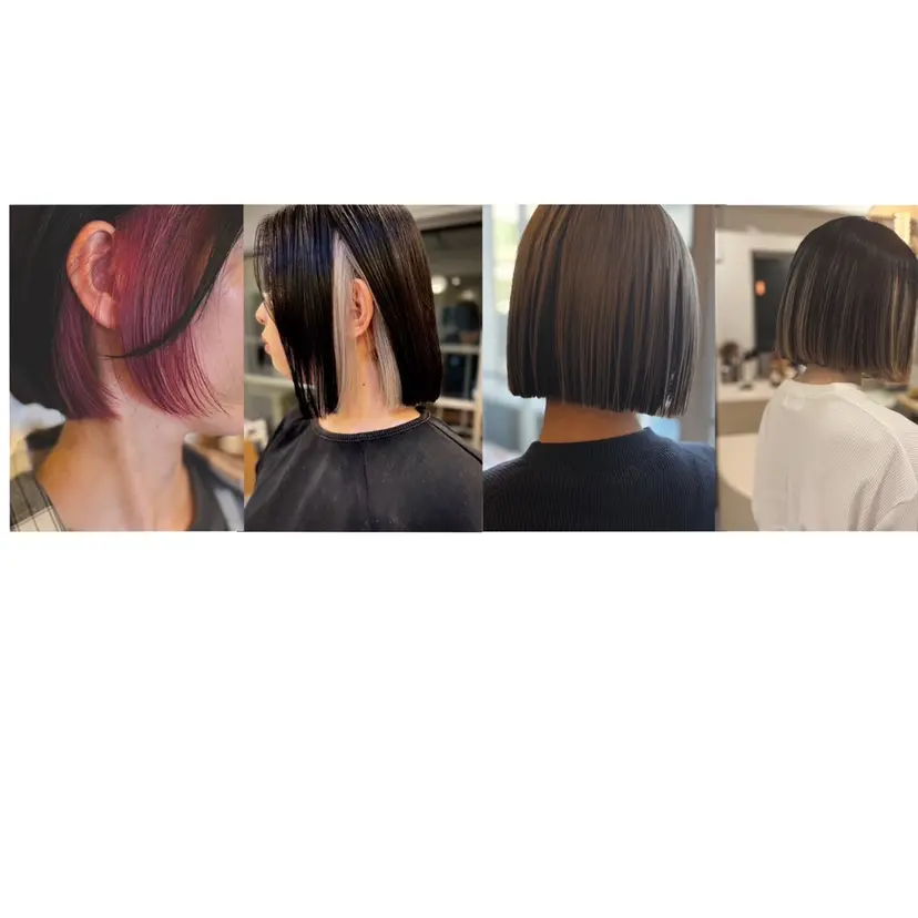 中目黒インナーカラー ボブ橋本青輝の掲載