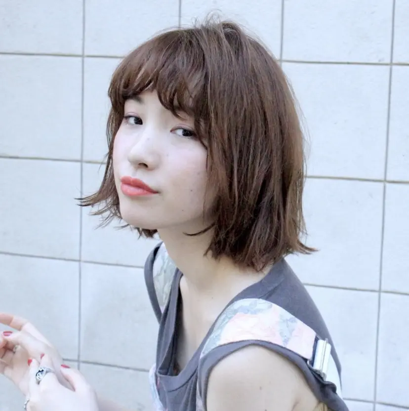 ボブ/カット モデル/渋谷/ 宍戸の掲載