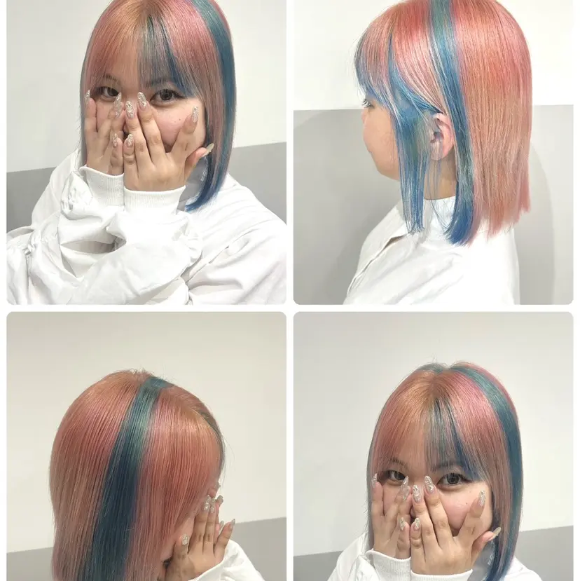 海外カラー白髪ぼかし ティファニーサユリの掲載