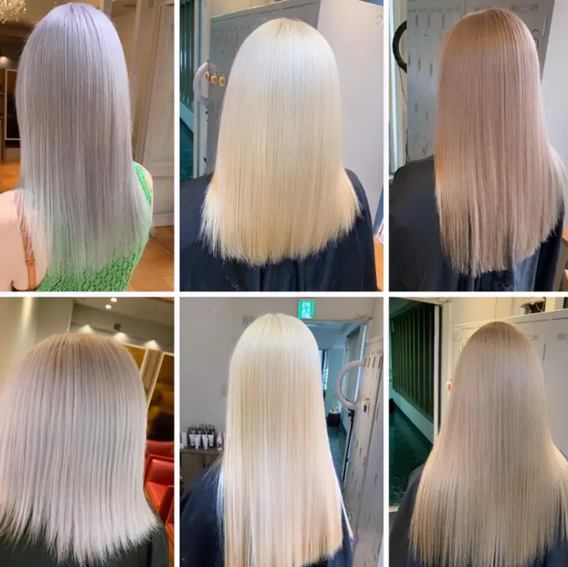 ブリーチ特化／ハイト ーン／ホワイトカラーの掲載