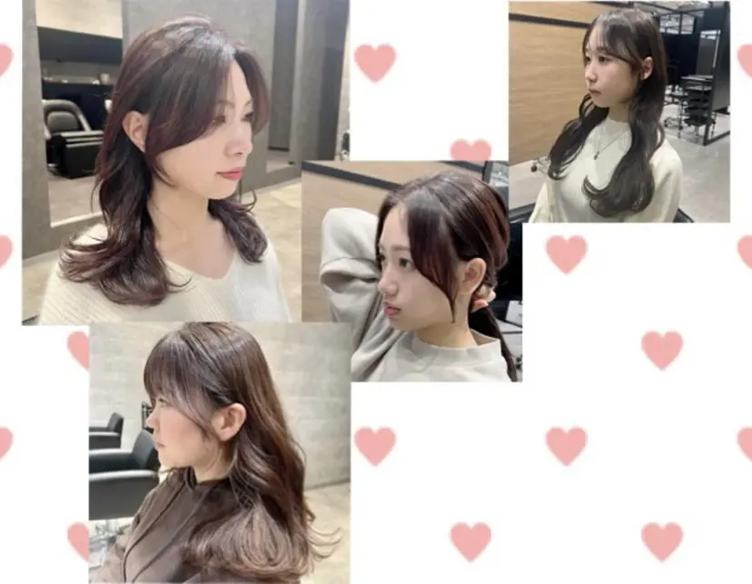 ミルクティーベージュ ハイライトヘアHIの掲載