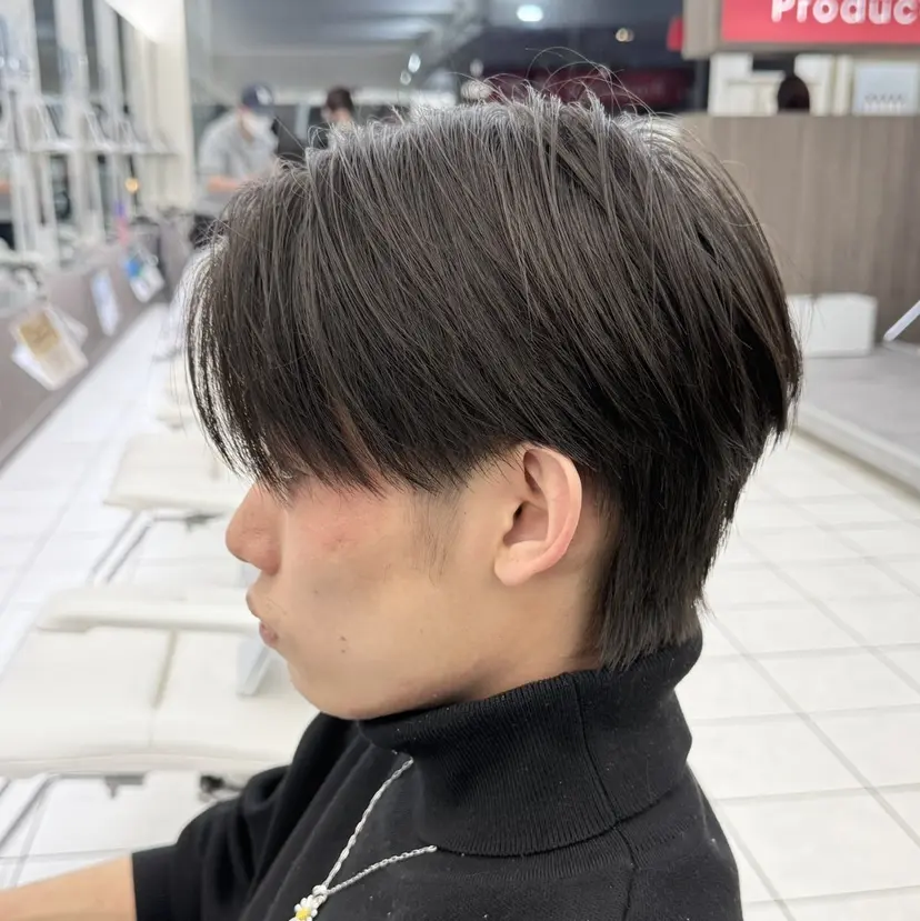 センターパート/ メンズパーマ/河原田の掲載