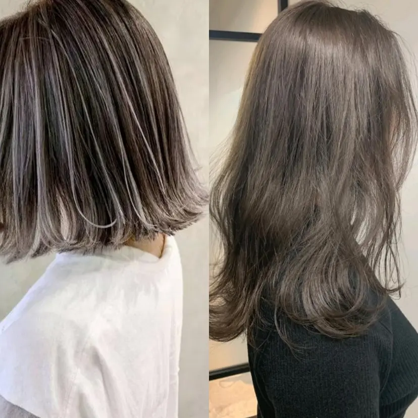 艶髪／オリーブ系／ 肌が綺麗に見えるお色の掲載