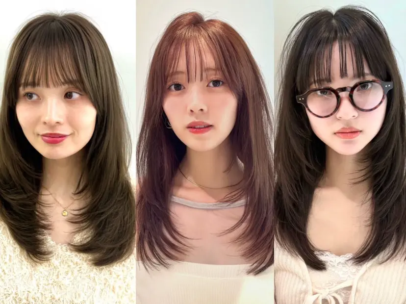 横浜駅/韓国レイヤー カット/髪質改善の掲載