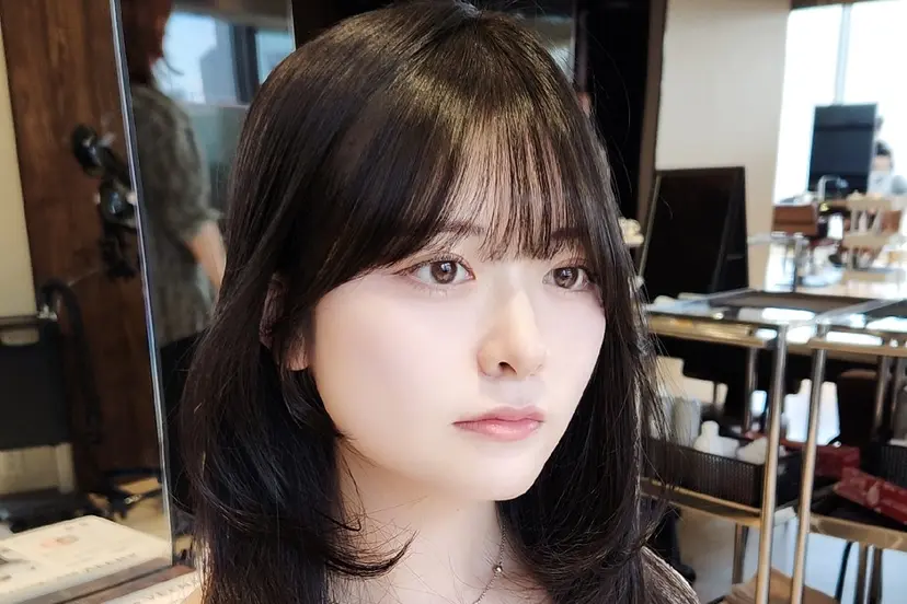Nanako。/韓国 ヘア/顔周りカットの掲載