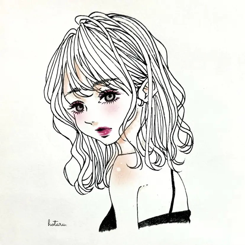 顔周りカット/透明感 カラー🤍大塚蛍の掲載