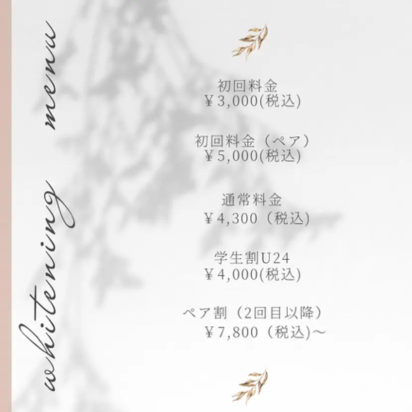 セルフホワイトニング 『Luster』の掲載