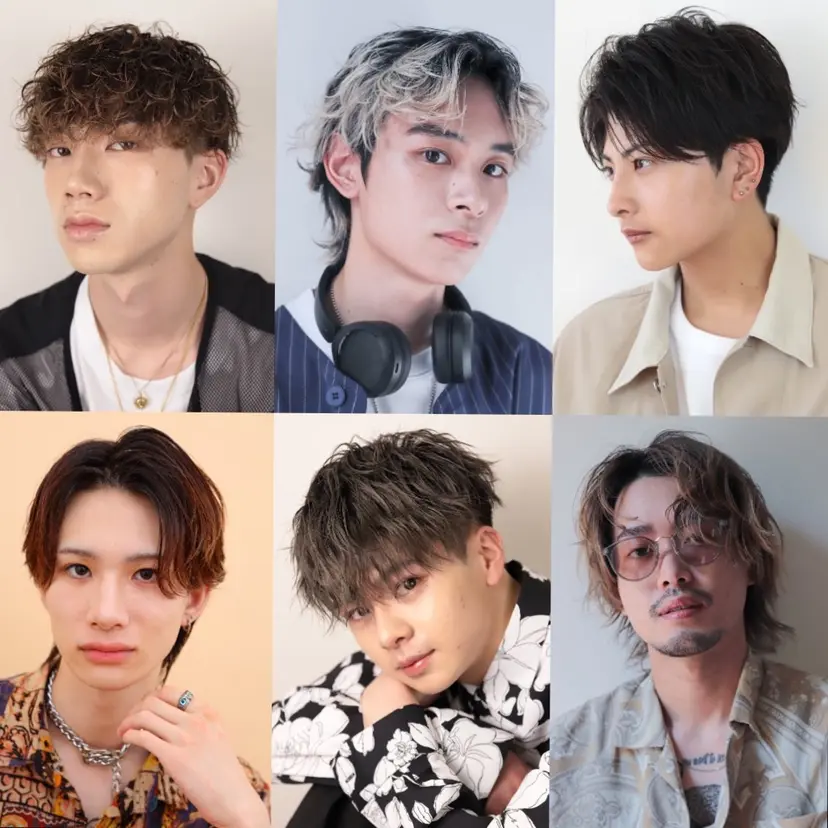 メンズ ヘアメイク  ハイトーン キャロの掲載