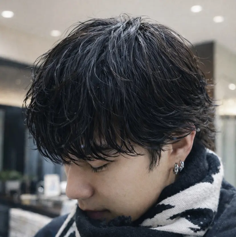 メンズパーマ 岩成健志郎の掲載