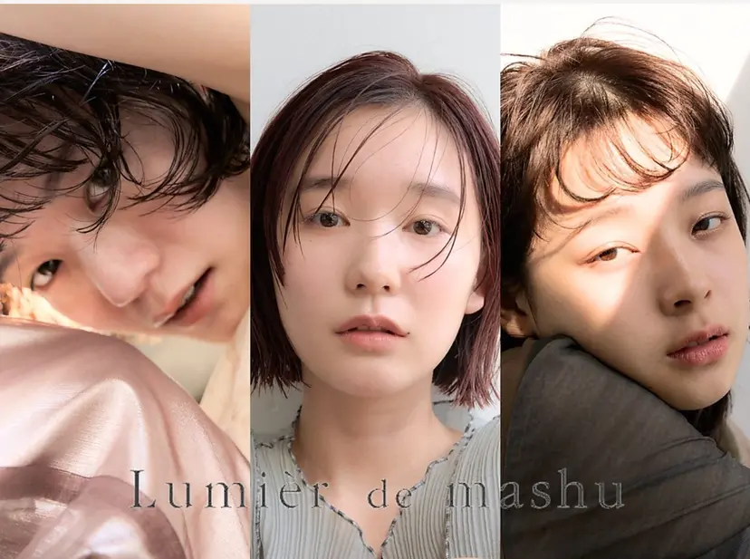 平野恵/透明感カラー ブリーチ/ボブの掲載