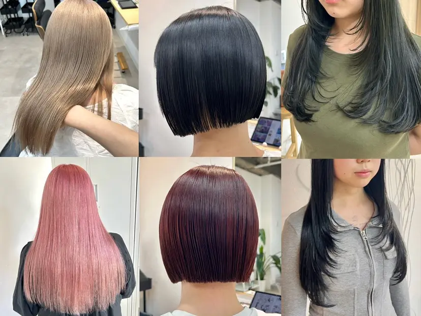 韓国ボブ/レイヤー/ ハイトーン/まなみの掲載