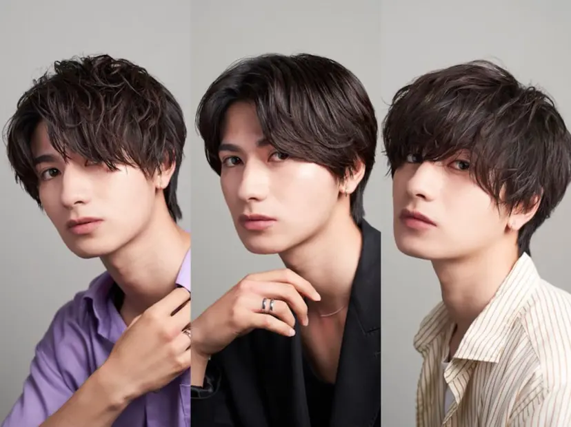 艶髪/メンズウルフ/ 毛流れ/AOTOの掲載