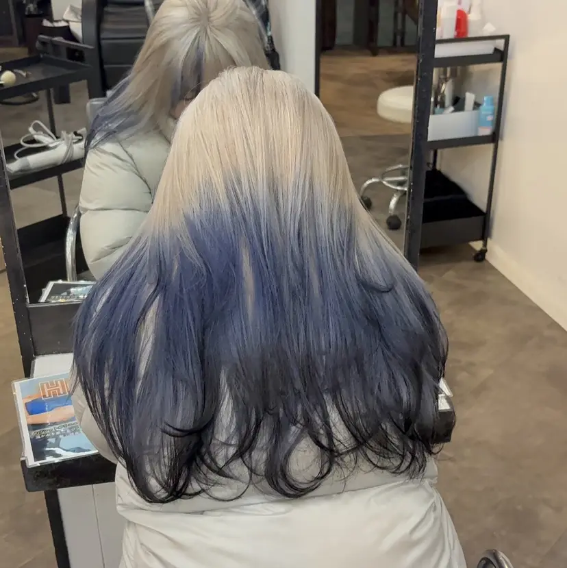 海瑠万／メンズパーマ ／ブリーチ／フェードの掲載