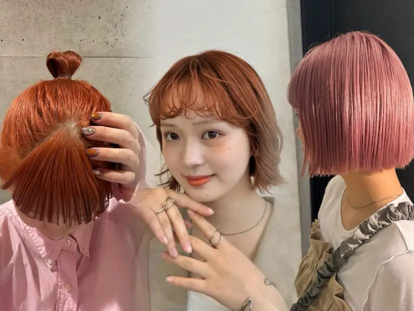 暖色/ブリーチカラー 🍊 yu-na.の掲載