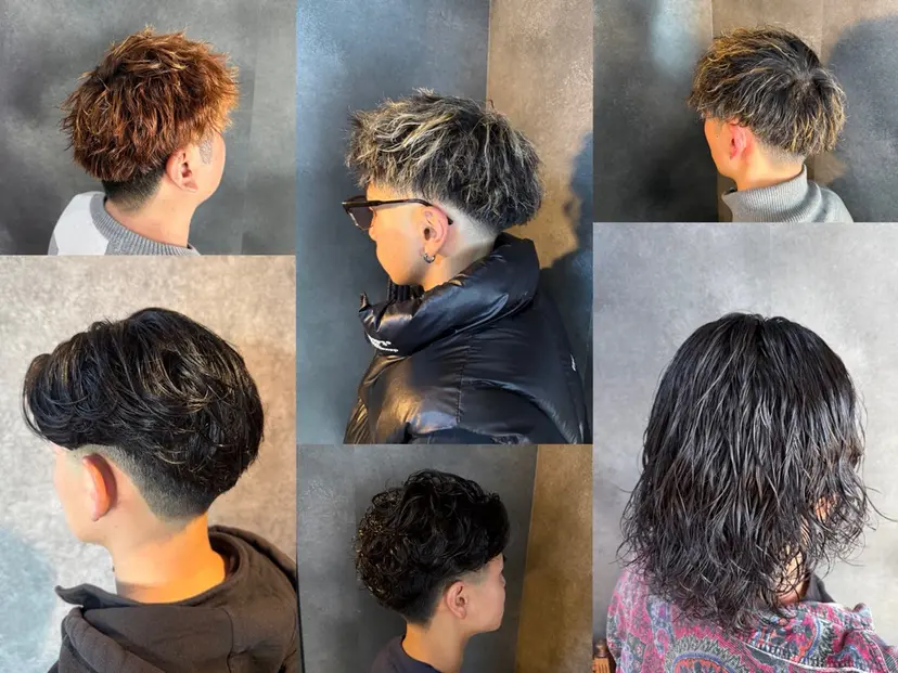 メンズ パーマ特化の掲載