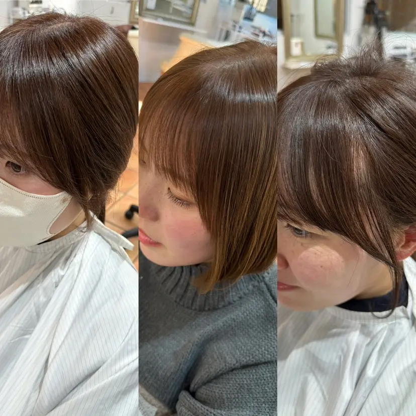 前髪生えぐせ直し♡ お顔周りカット☆スガの掲載