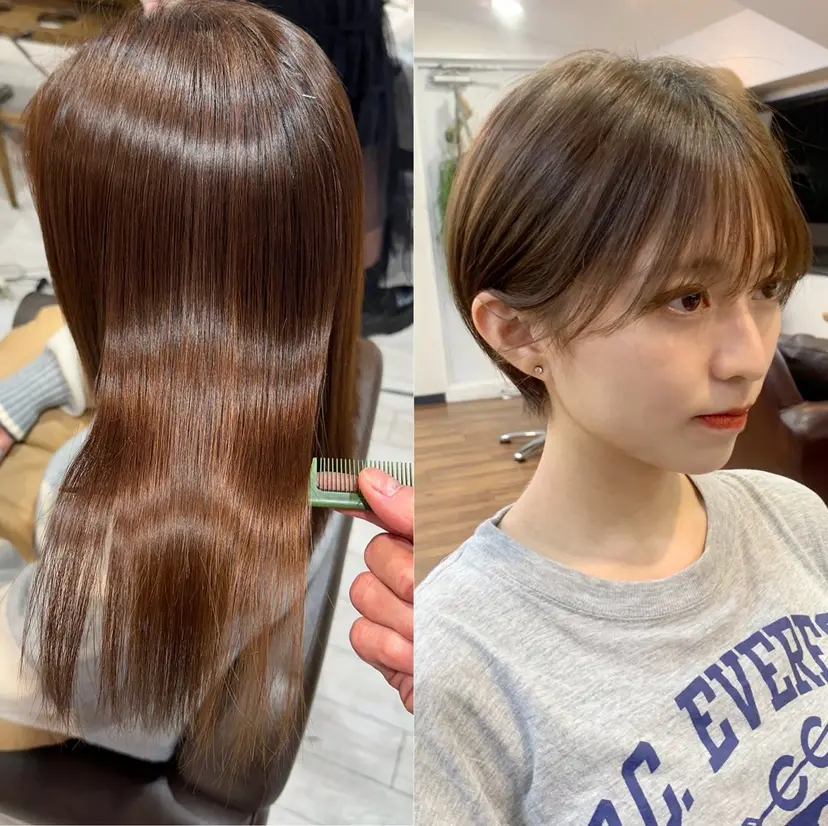 縮毛矯正/ショート/ レイヤー/畑中正敏の掲載