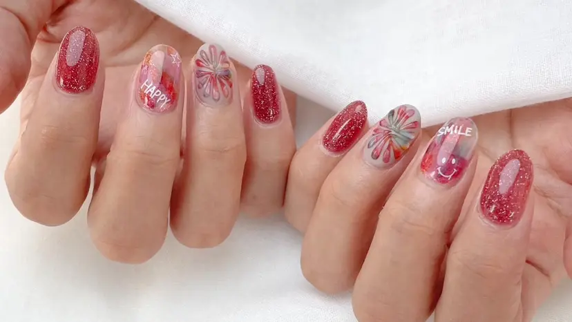 Rainbow nailsくろちゃんの掲載