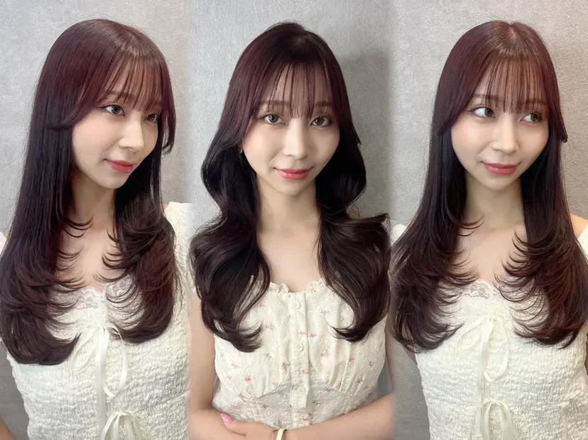 韓国🎀レイヤー/艶 髪/縮毛矯正/ユリナの掲載