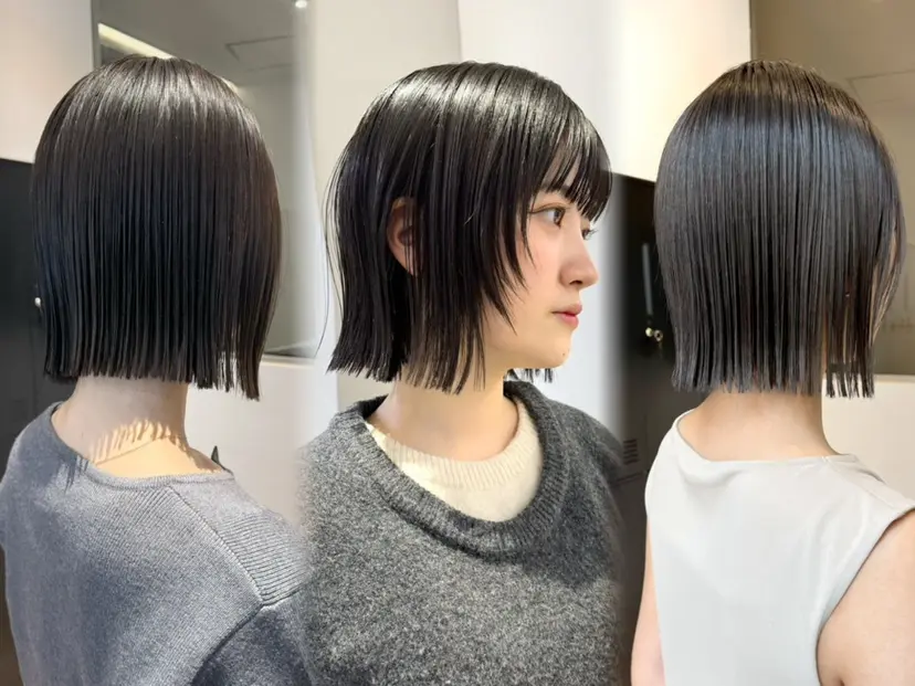 銀座/艶カラー/ ボブ/本田 聖の掲載