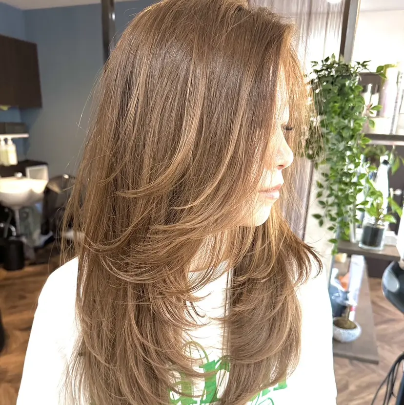 レイヤーカット/縮 毛矯正/tanakaの掲載