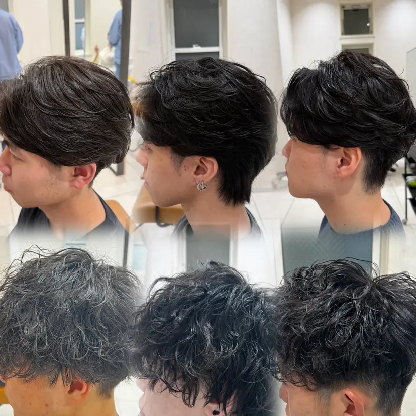 メンズ特化フェザー パーマ🚗タケシの掲載