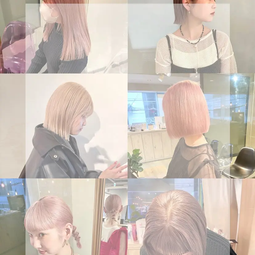 西川芽依/ハイトーン ブリーチカラー🎀の掲載