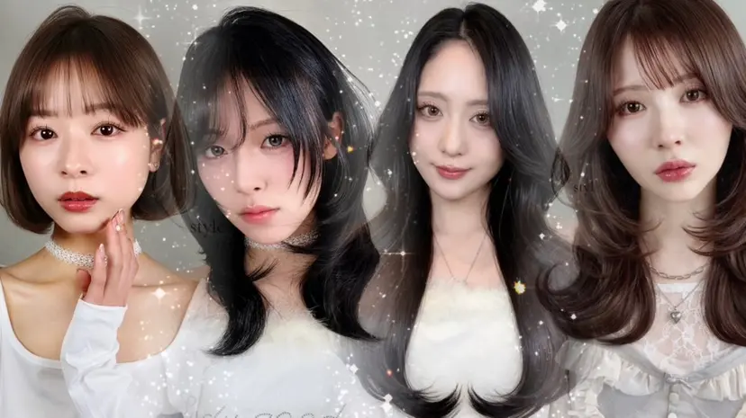 韓・中華美女ヘア 🇰🇷×🇨🇳の掲載