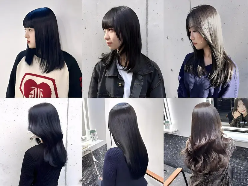 韓国レイヤーカット要 暗透カラー📓吉祥寺の掲載