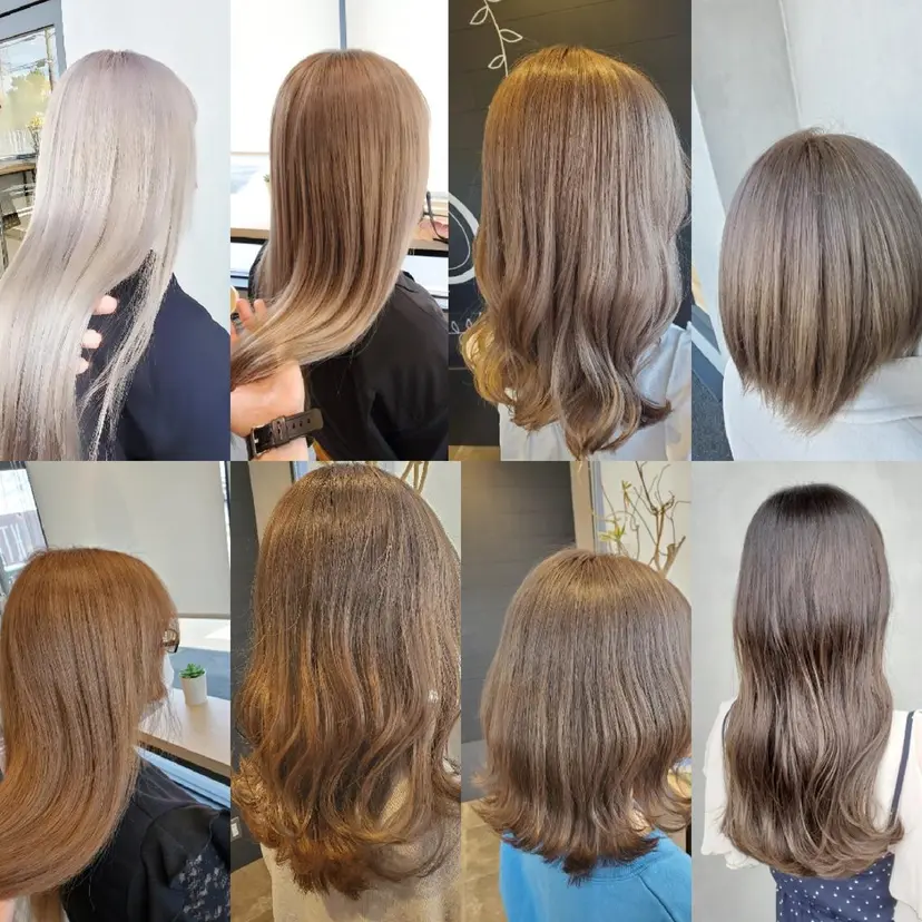 ブリーチ+髪質改善 縮毛矯正/佐伯 駿の掲載