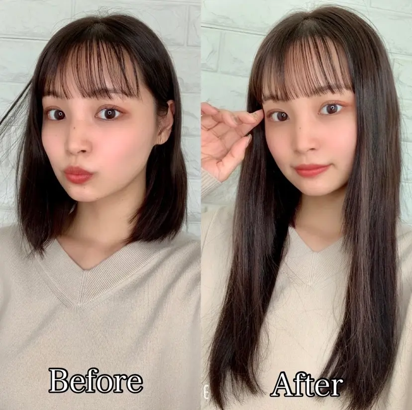 プルエクステで憧れの ロングヘアに✨蛇石の掲載
