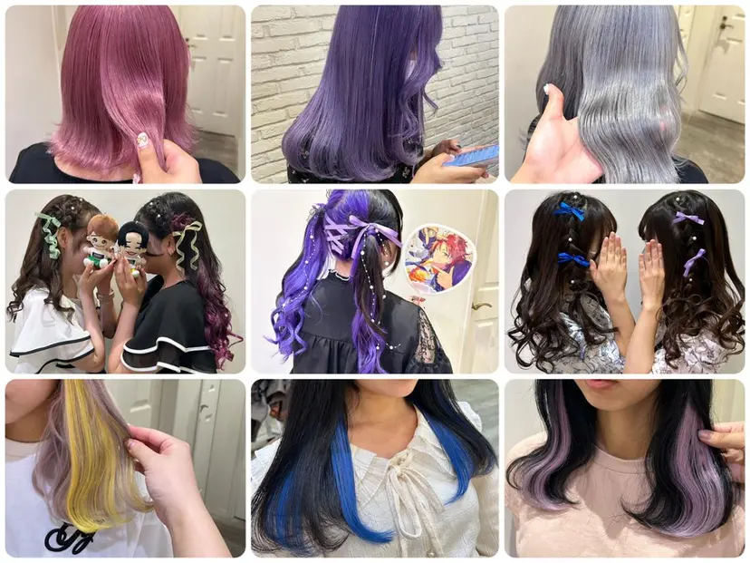 ミユ🎀ヘアメ 🎨デザインカラーの掲載