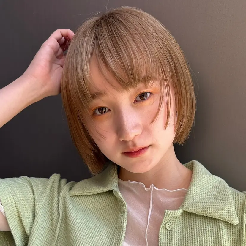 政木彩香/丸みボブ/ ショートボブの掲載