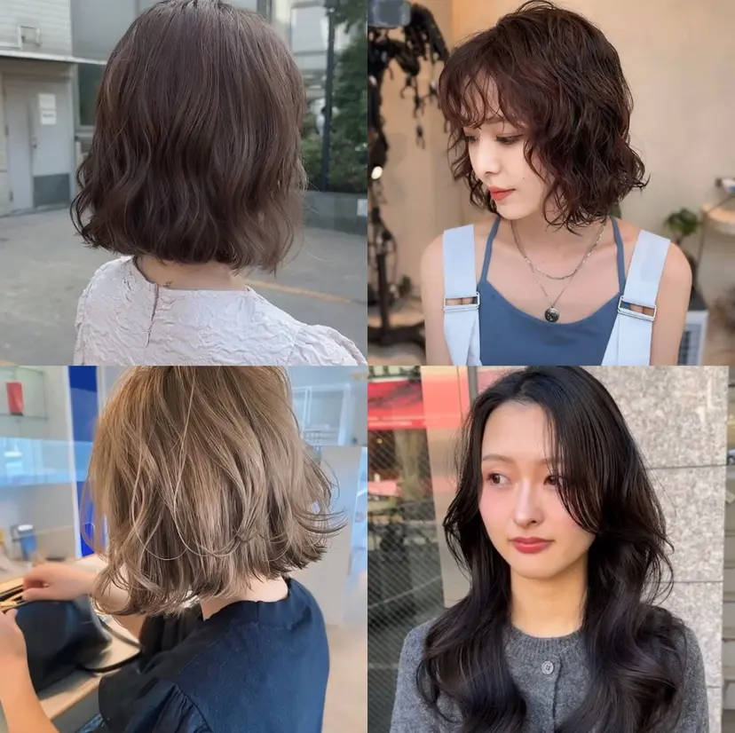 コテ巻き風パーマ SHONOの掲載