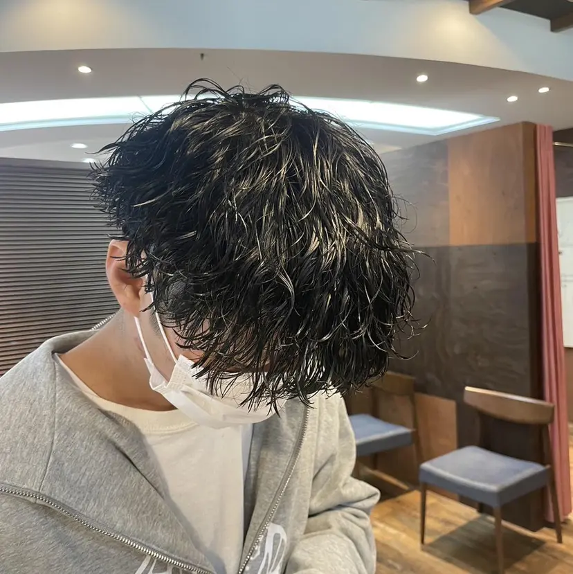 岐阜のパーマオタク/ メンズパーマ/早野凪の掲載