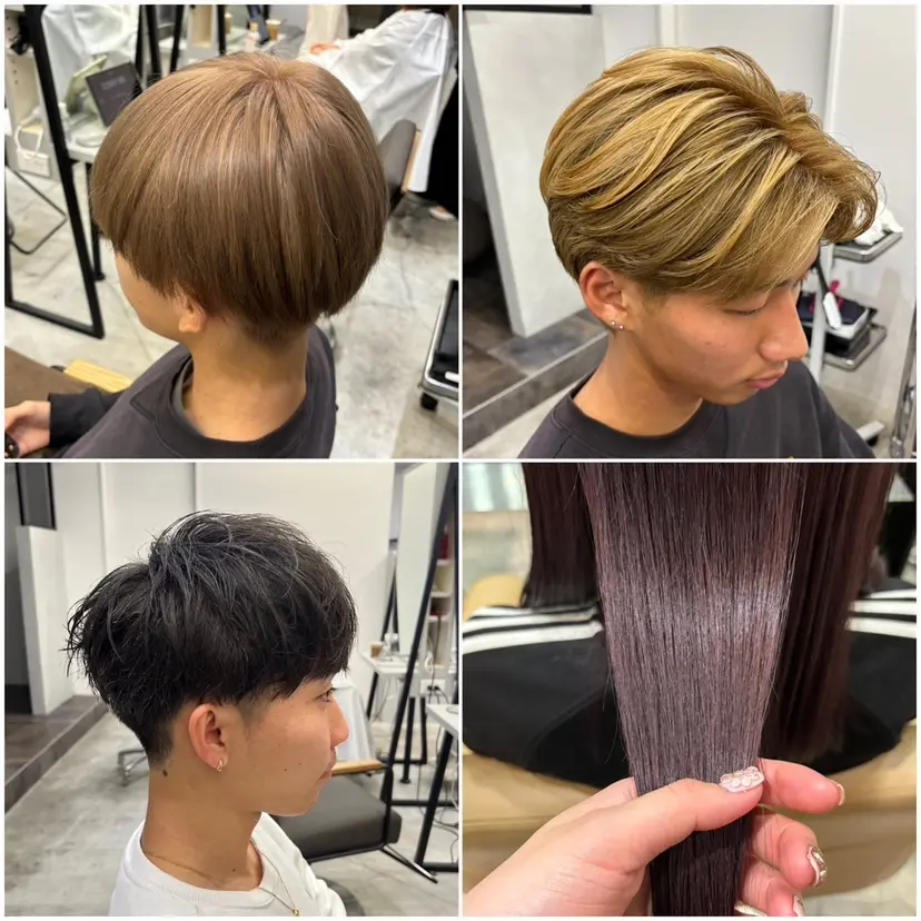 メンズパーマ/透明感 カラー/影山乃愛の掲載