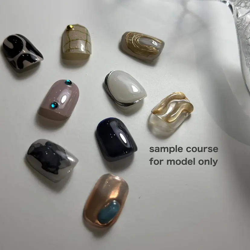 lamp nail modelの掲載