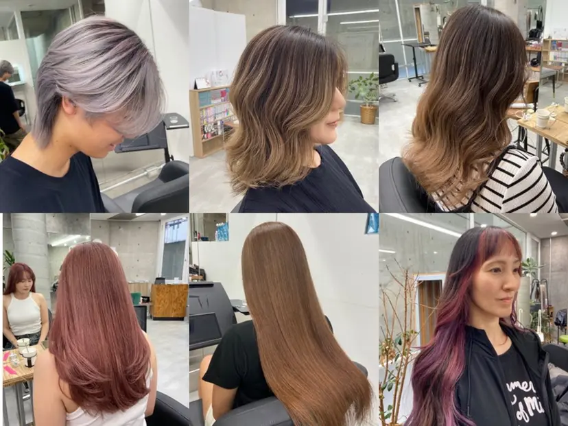 Kotoko🖤/海 外/バレイヤージュの掲載