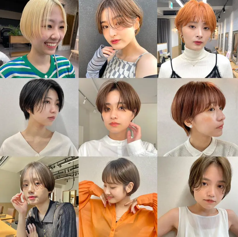 ショートヘア🤍 銀座美容師🌷みづほの掲載