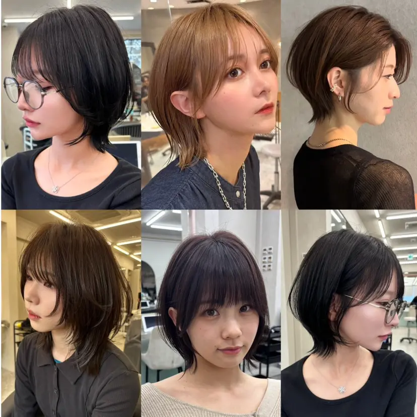 似合わせカラー× ウルフカット/ホマレの掲載