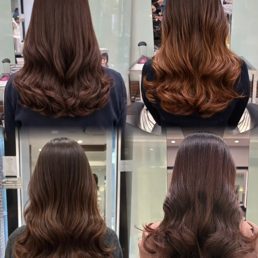 垢抜けヘア 韓国ヘア銀座近下菜央の掲載