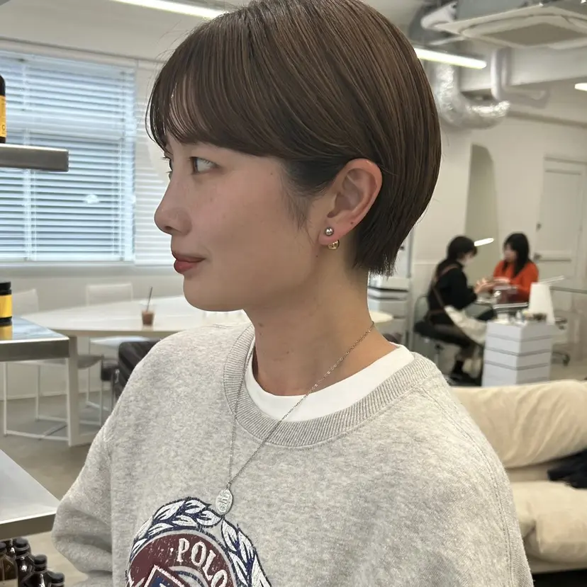 似合わせ小顔ショート 楢岡恵の掲載