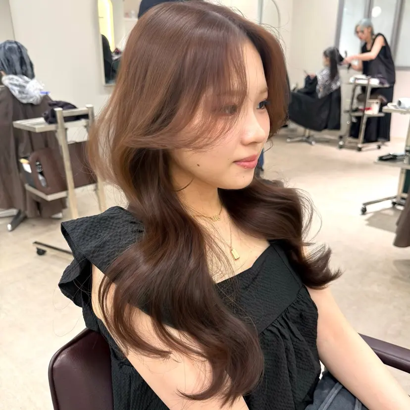 WATARU/ 韓国風巻き髪の掲載