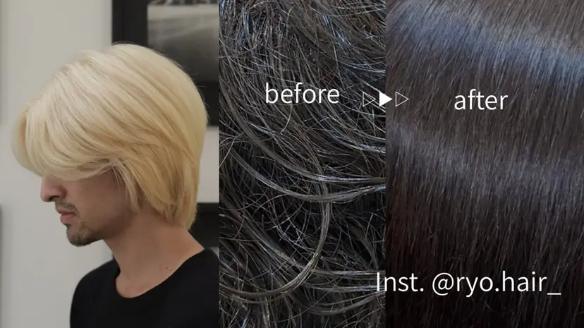 Ryo☘縮毛矯正/ メンズ/ブリーチ/の掲載