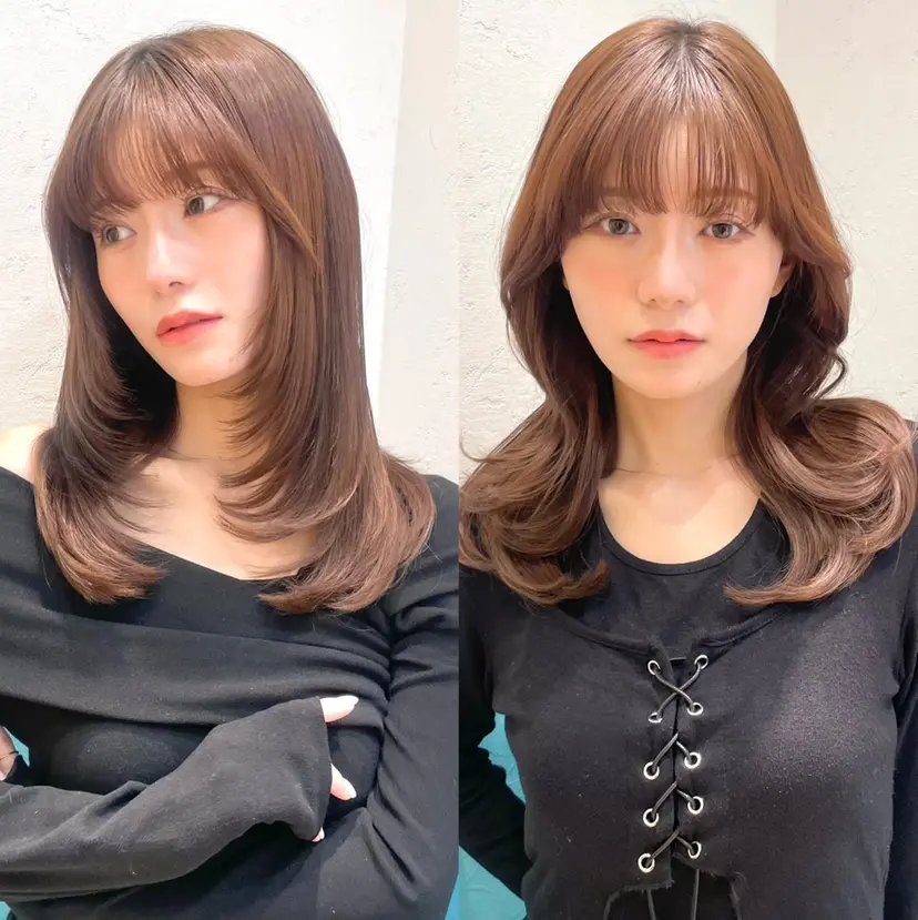 韓国/ハッシュカット /レイヤー🧸‎千純の掲載