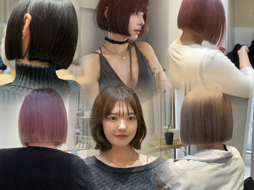 yoko/レイヤー /小顔ボブ／艶カラーの掲載